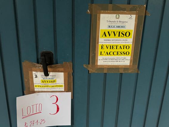 immobile posto auto all'asta in Via San Bernardino n 20 - 24040 Castel Rozzone (BG) - 5