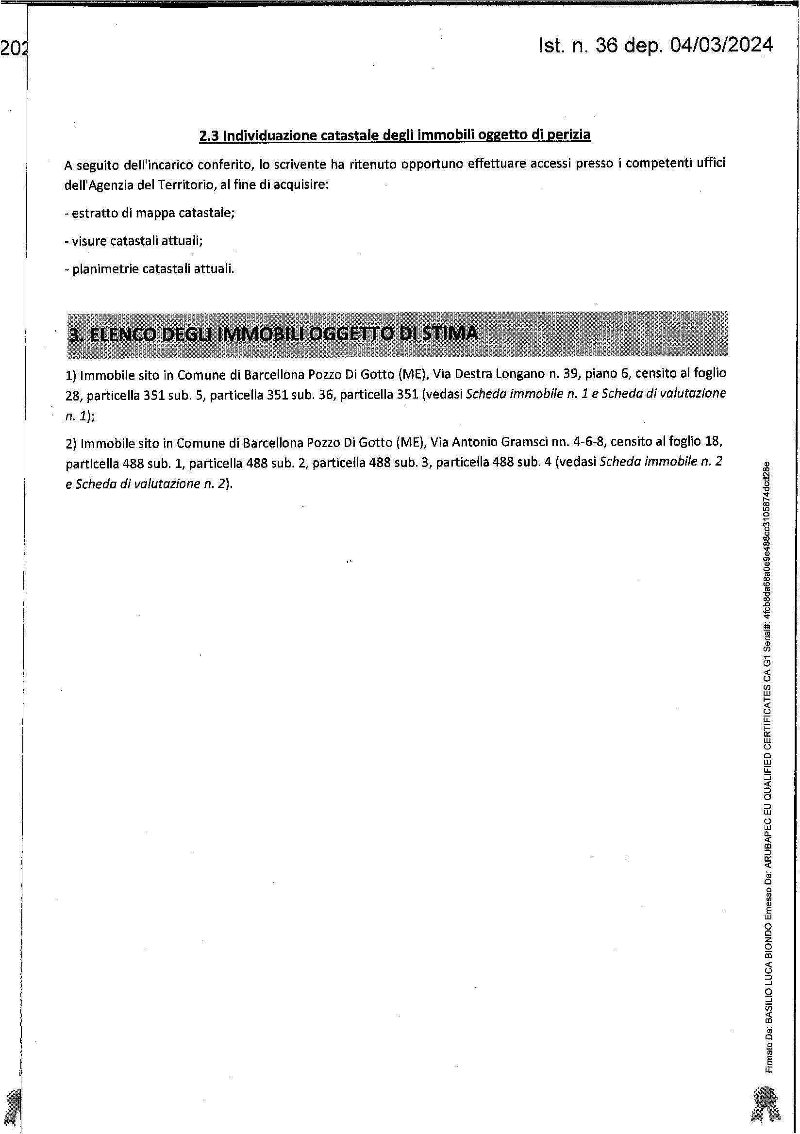 immobile appartamento all'asta in Via Antonio Gramsci 4-6-8 - 98051 Barcellona Pozzo di Gotto (ME) - 3
