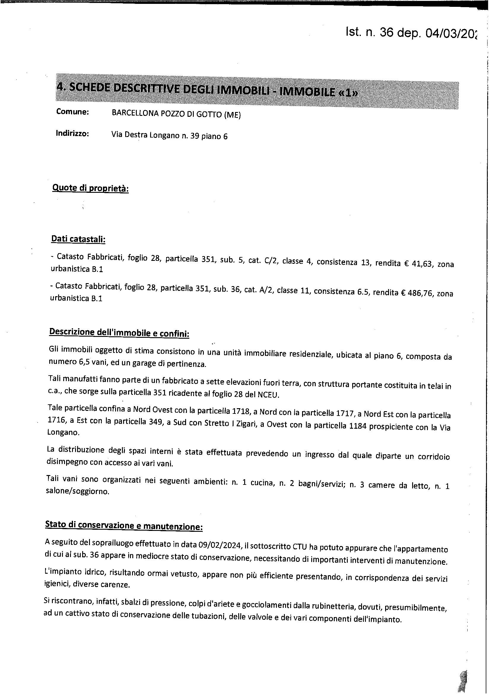 immobile appartamento all'asta in Via Antonio Gramsci 4-6-8 - 98051 Barcellona Pozzo di Gotto (ME) - 4