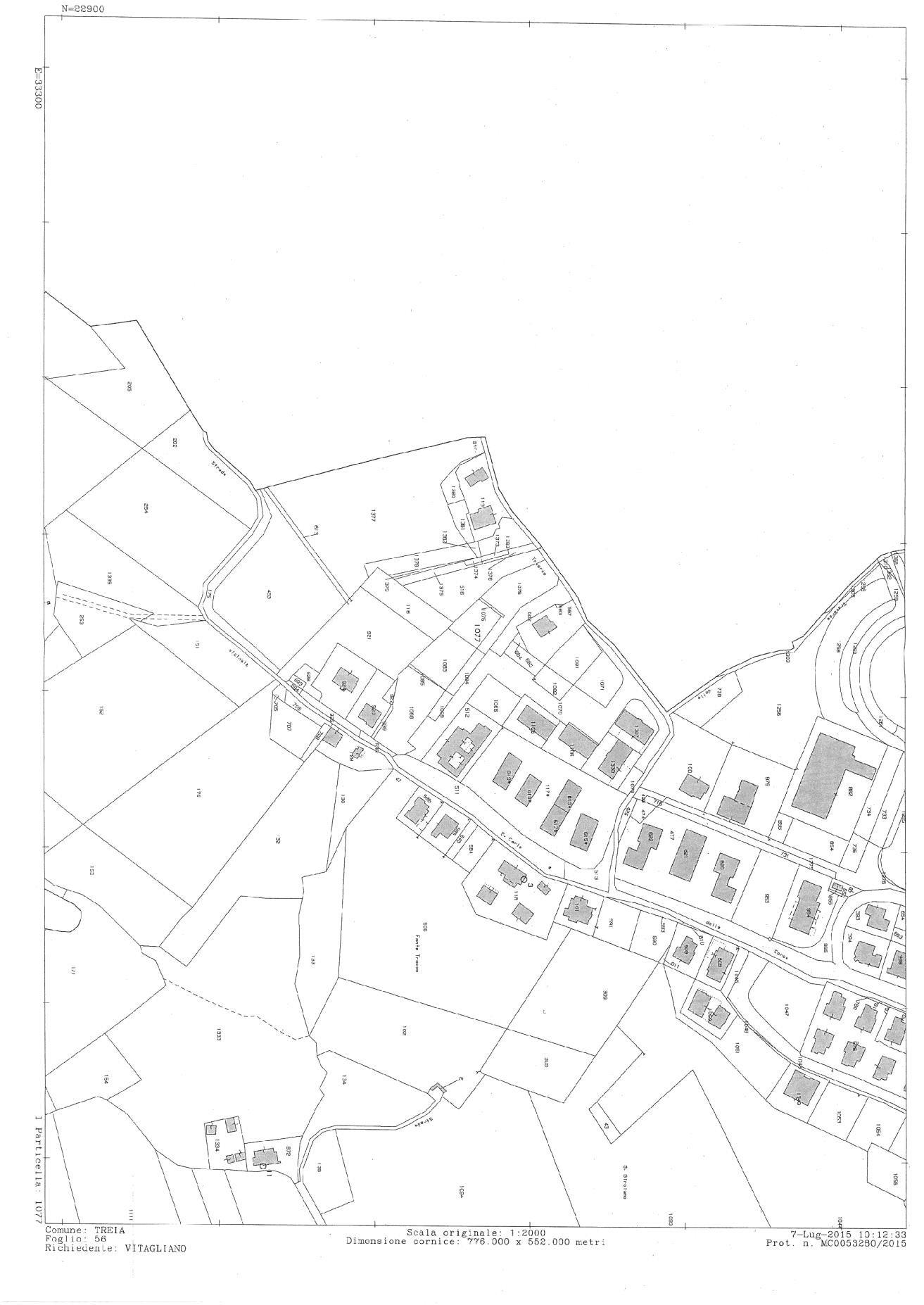 immobile terreno all'asta in VIA ELVIDIO FARABOLLINI SNC - 62010 Treia (MC) - 1
