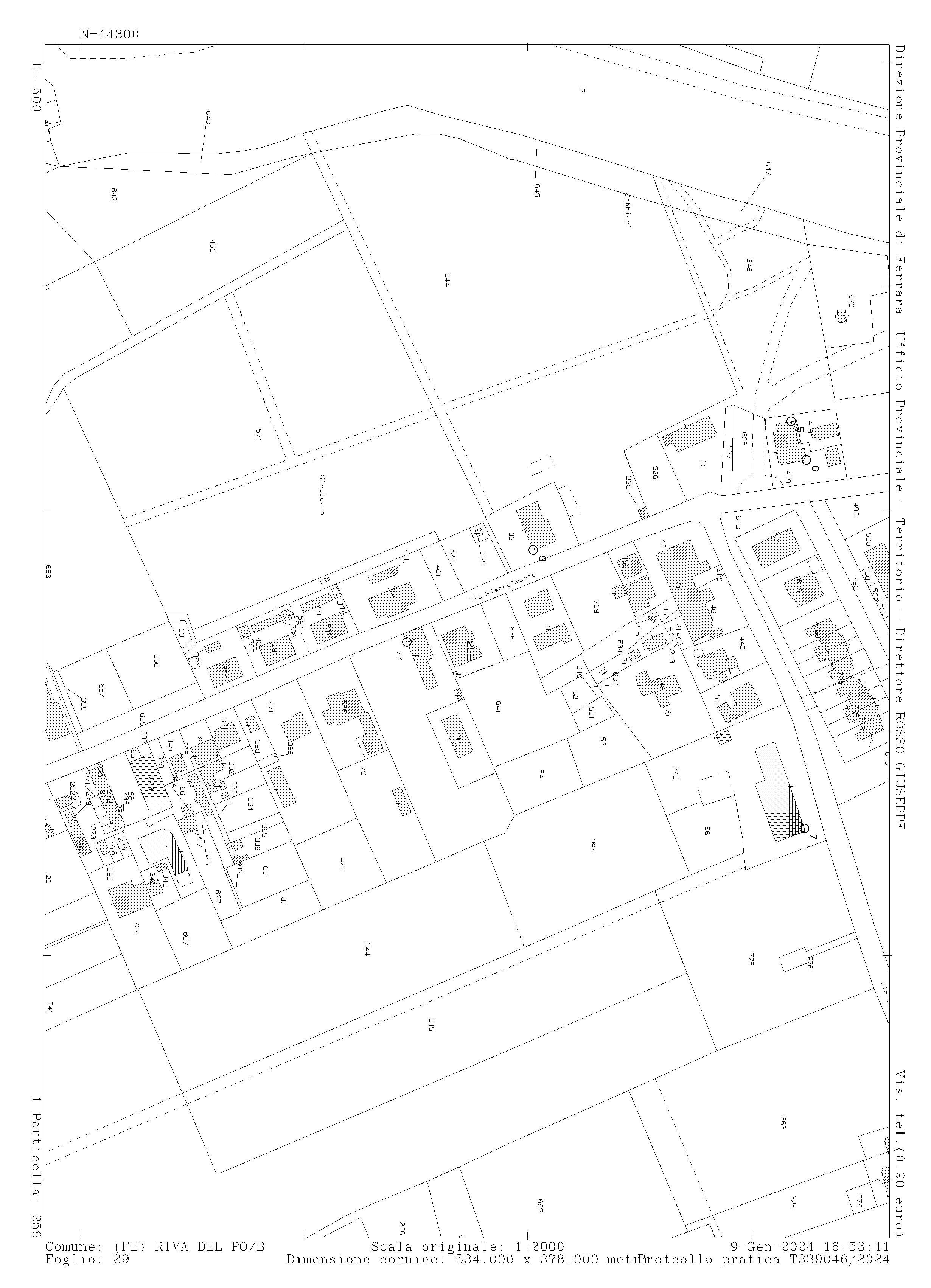 immobile negozio all'asta in Ro Ferrarese, Via Risorgimento - 44030 Ro (FE) - 1