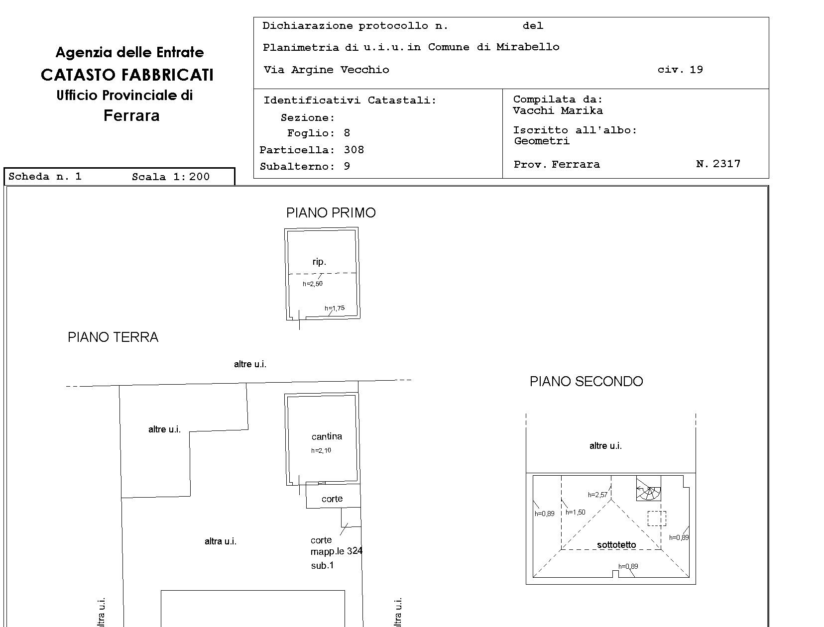 immobile appartamento all'asta in Via Argine Vecchio, 44043 Mirabello FE, Italia - 44043 Terre del Reno (FE) - 2