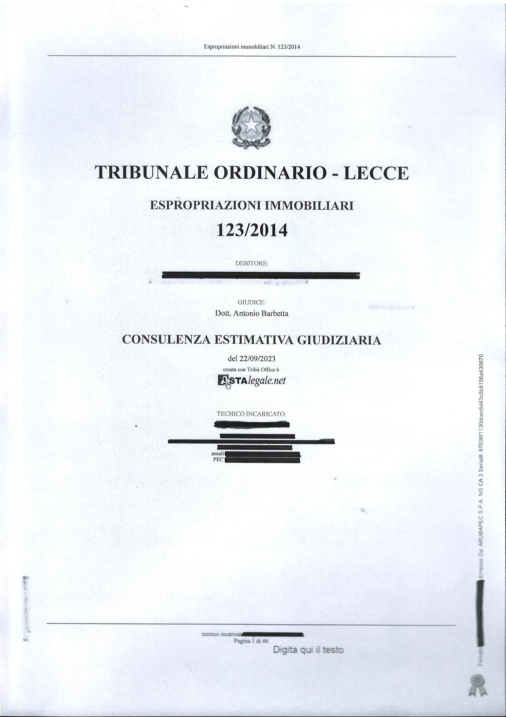 immobile laboratorio all'asta in STRADA PROV MAGLIE CURSI - Maglie (LE) - 1