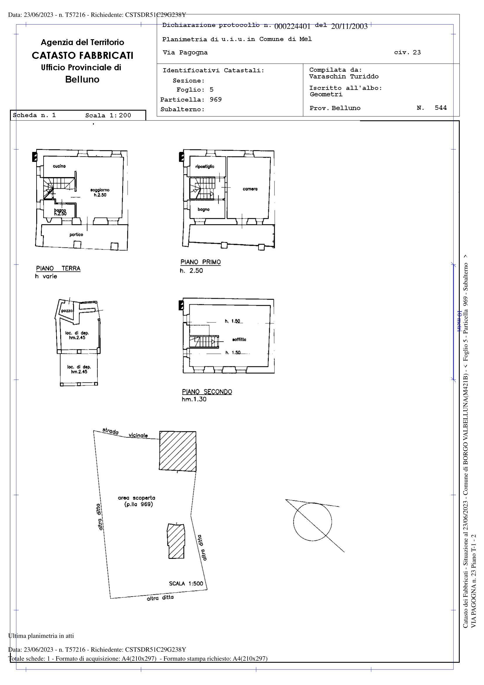 immobile appartamento all'asta in Via Pagogna, 23, 32026 Borgo Valbelluna BL, Italia Borgo Valbelluna, Belluno - 3