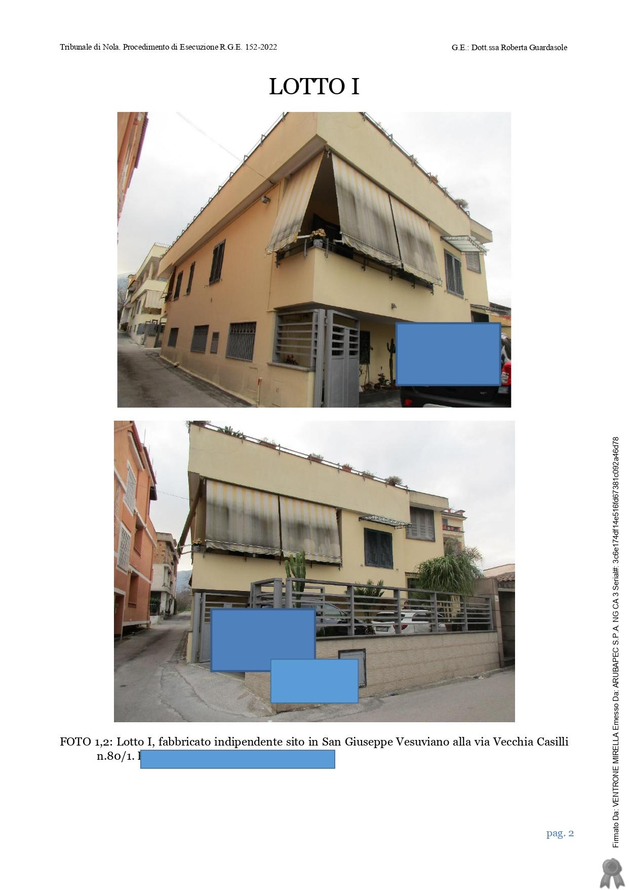 immobile appartamento all'asta in Via Vecchia Casilli 80/1 - 80047 San Giuseppe Vesuviano (NA) - 1