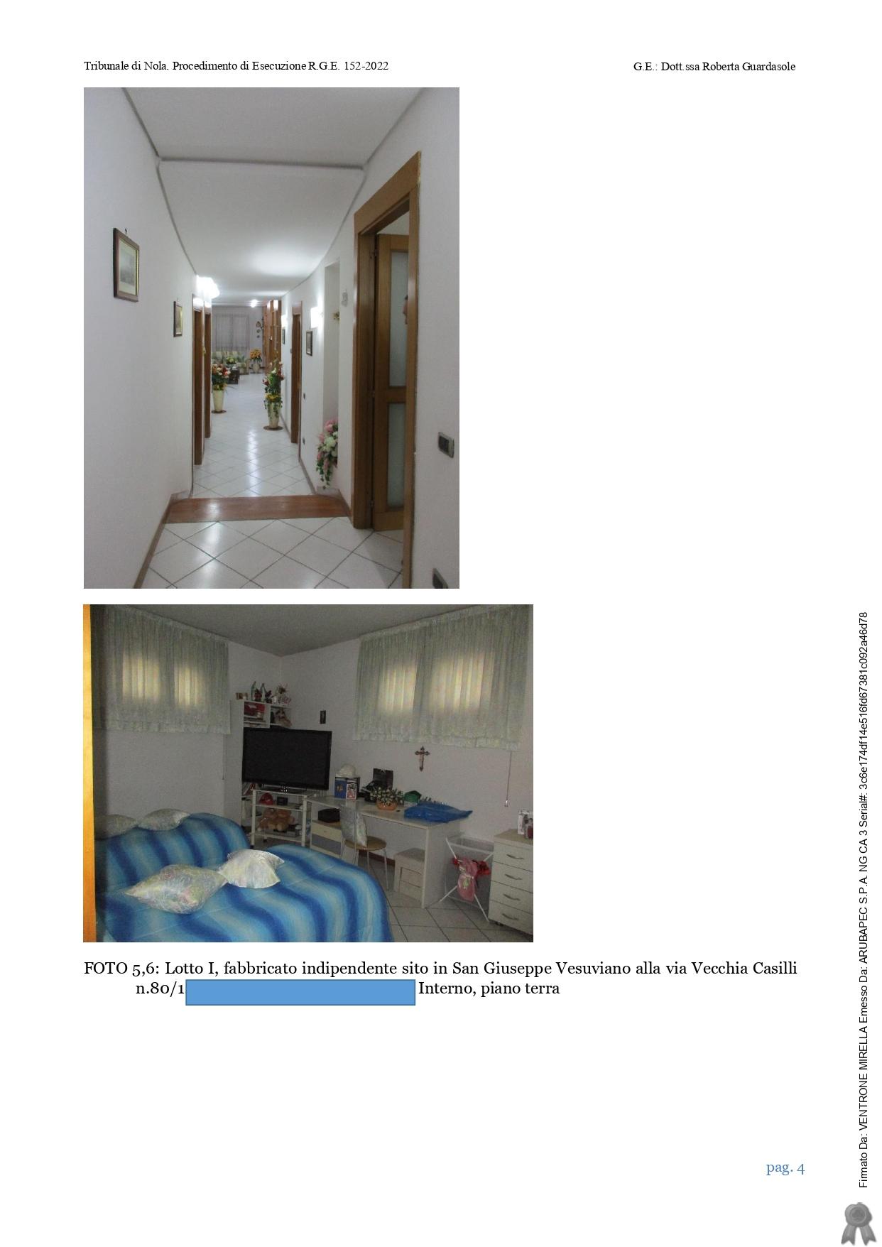 immobile appartamento all'asta in Via Vecchia Casilli 80/1 - 80047 San Giuseppe Vesuviano (NA) - 3