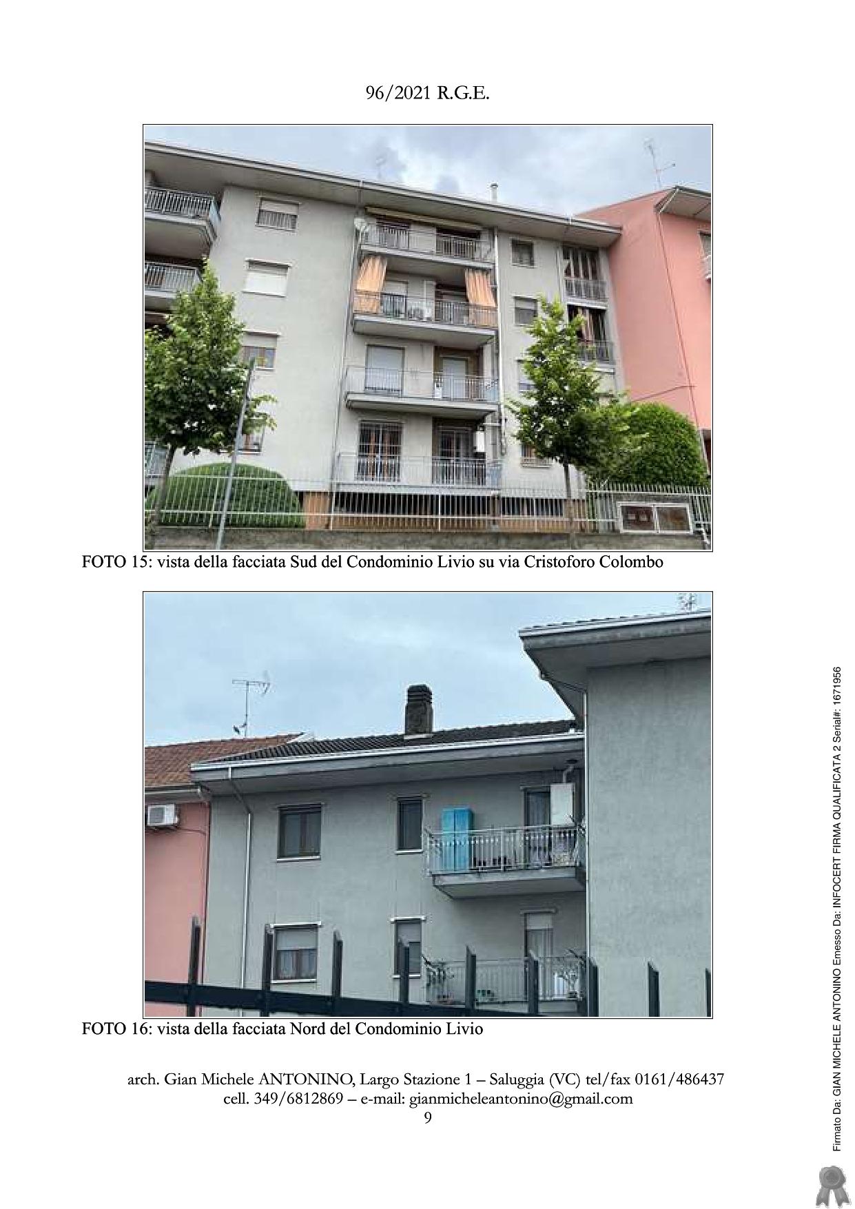 immobile appartamento all'asta in Via Cristoforo Colombo, 28, 13048 Santhià VC, Italia Santhià, Vercelli - 1