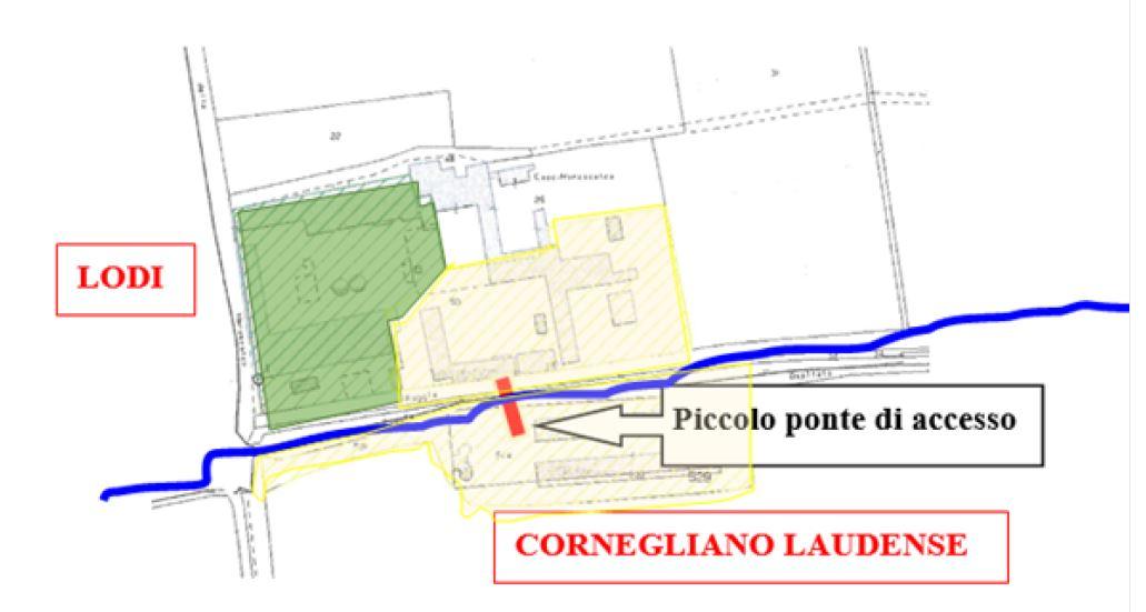 planimetria RUSTICO ALL'ASTA IN CASCINA MARESCALCA, LODI (LO) - 1