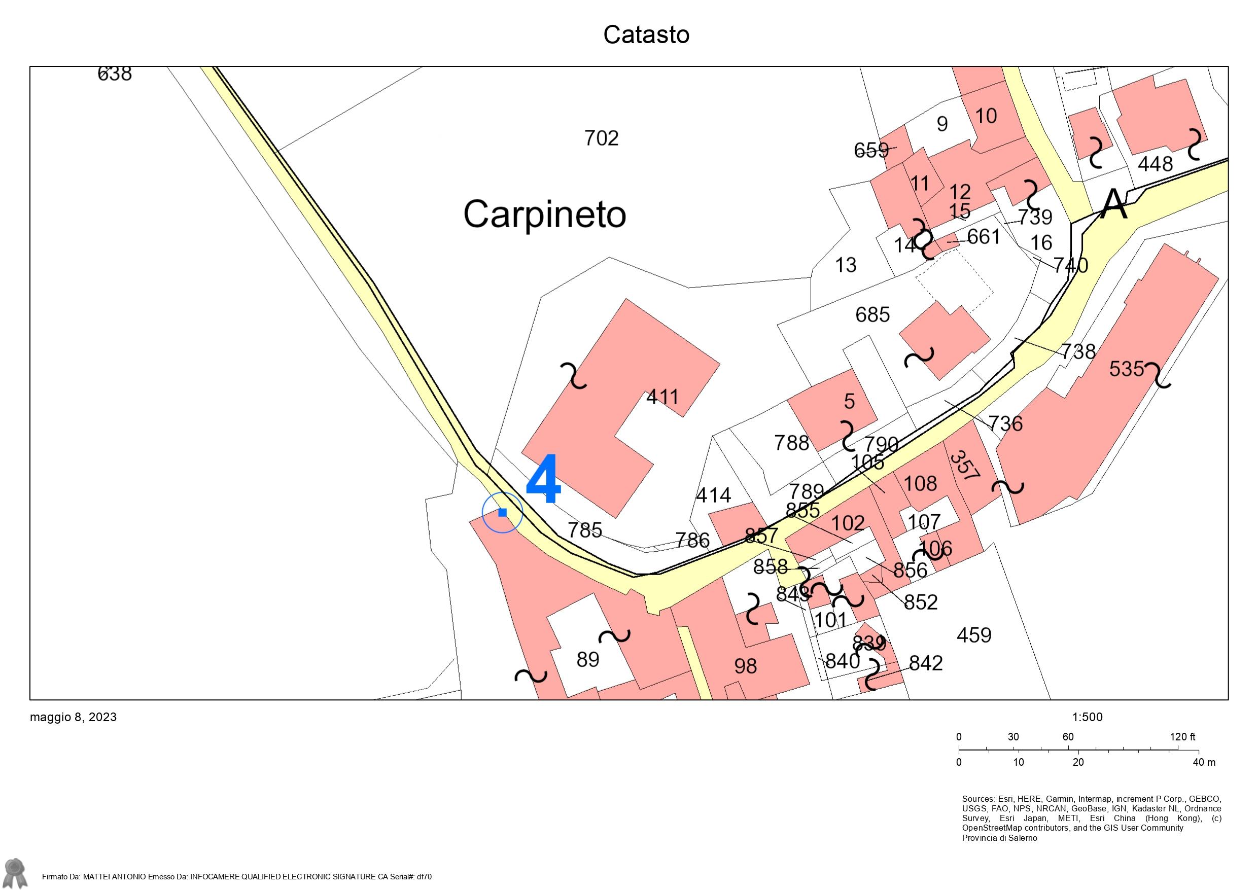 immobile appartamento all'asta in Via Raffaele Maria Galdieri, n 3 - 84084 Fisciano (SA) - 3