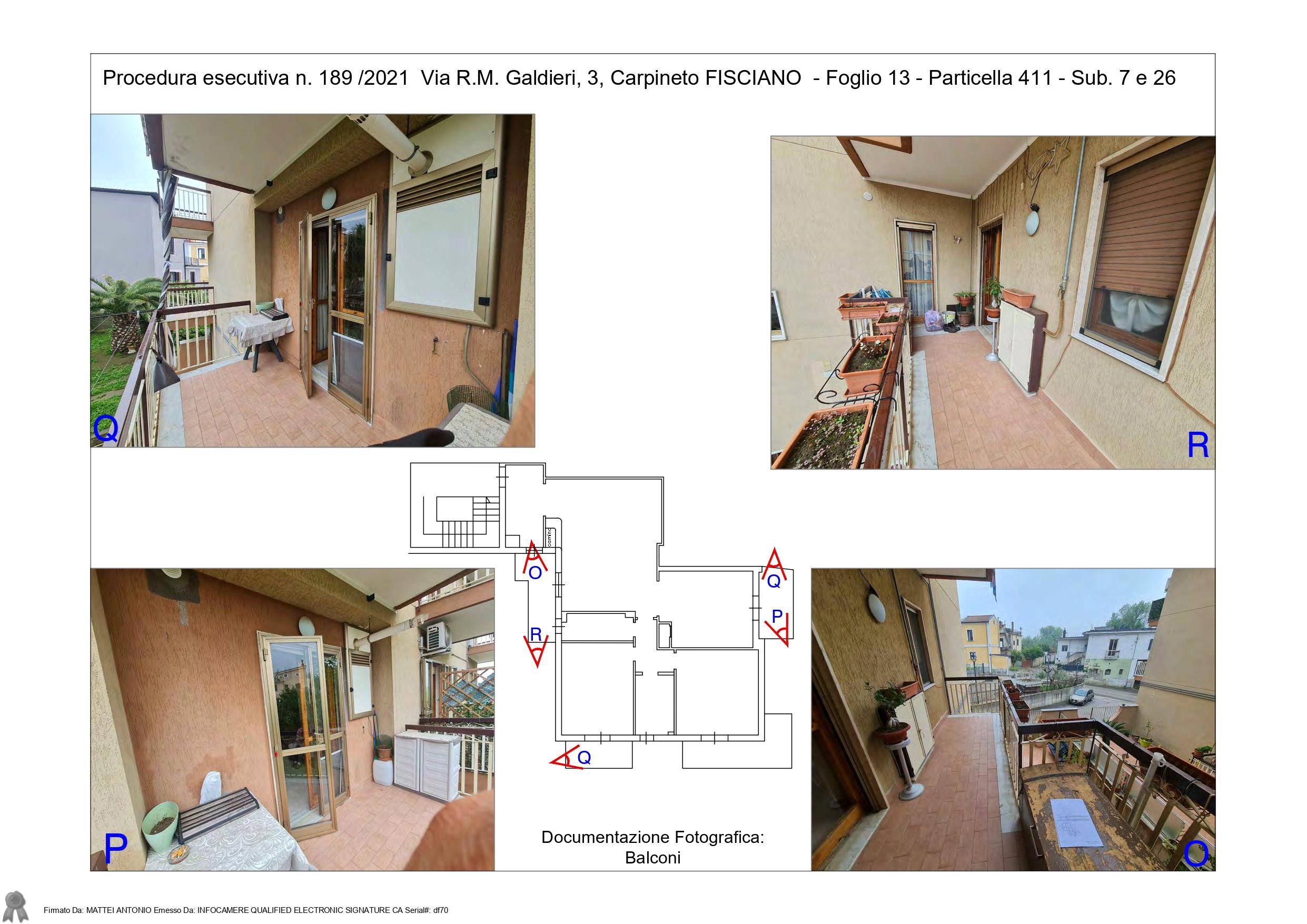 immobile appartamento all'asta in Via Raffaele Maria Galdieri, n 3 - 84084 Fisciano (SA) - 5