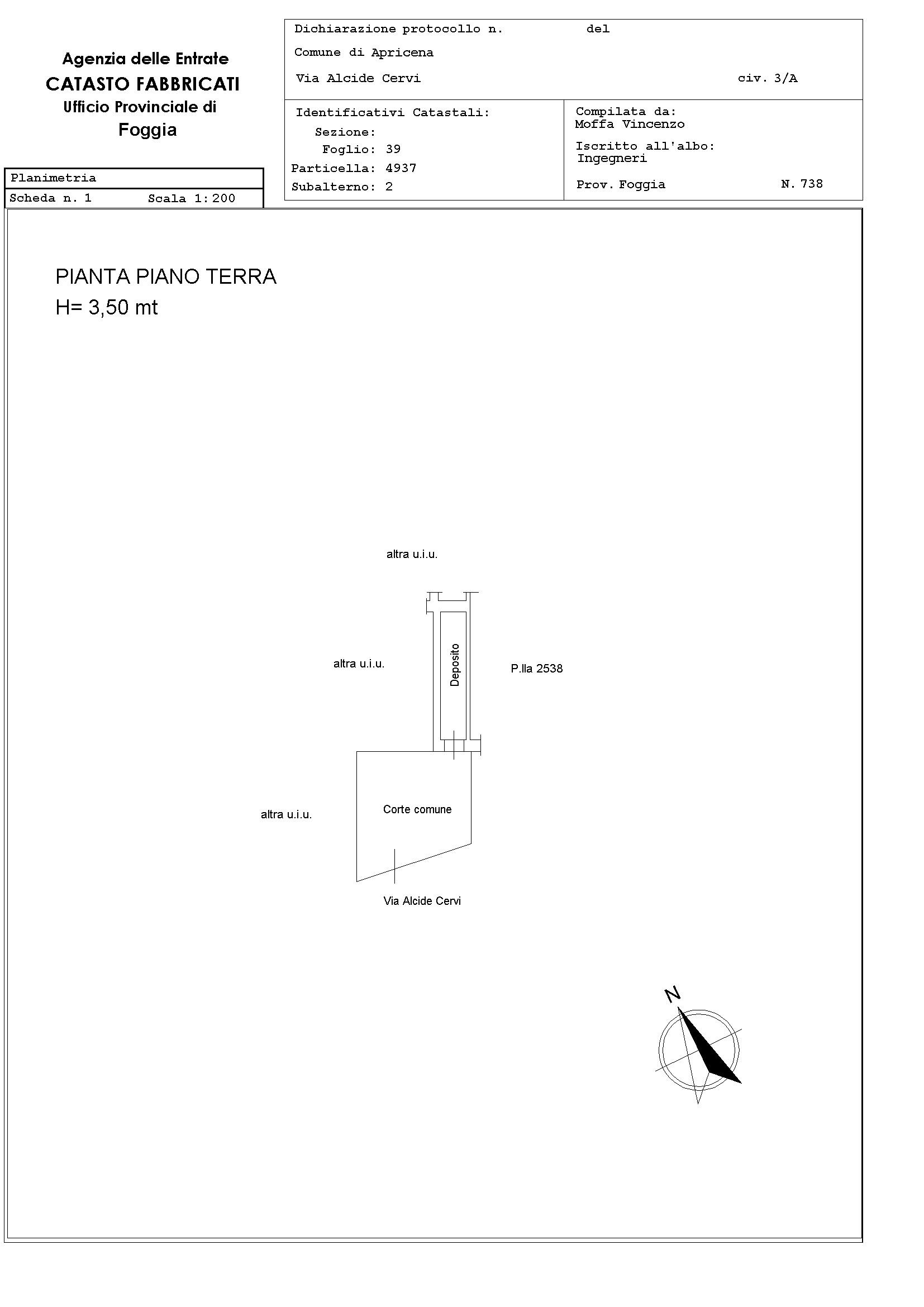 immobile negozio all'asta in Via Fratelli Cervi, 3/3b, 71011 Apricena FG, Italia Apricena, Foggia - 3