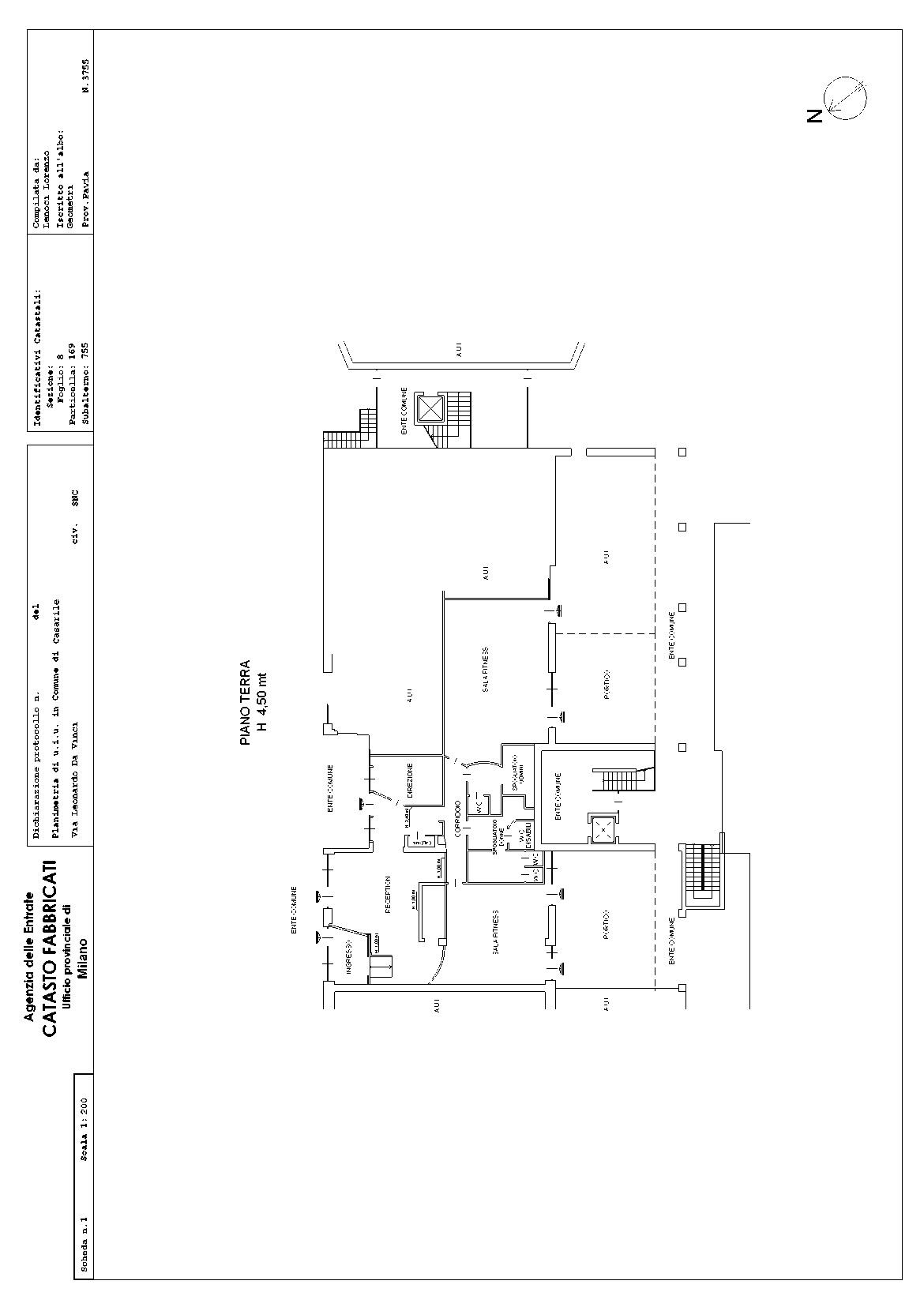 immobile attivita commerciale all'asta in Via Leonardo Da Vinci  2 - 20080 Casarile (MI) - 3