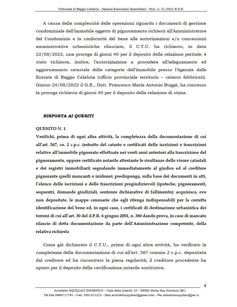 immobile appartamento all'asta in Via Torino, 9 - 89018 Villa San Giovanni (RC) - 4