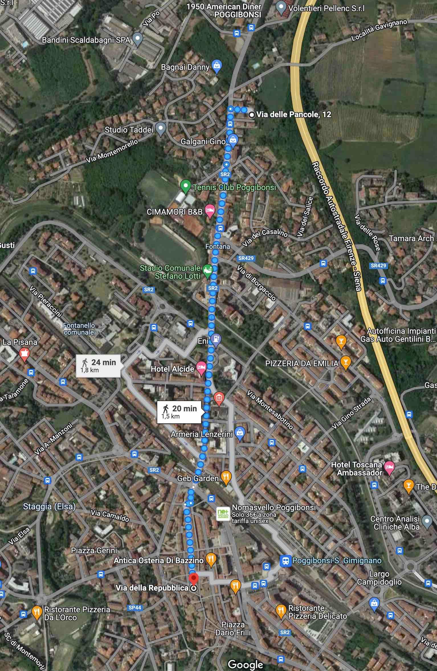 immobile terreno all'asta in Loc Pancole - Poggibonsi (SI) - 3