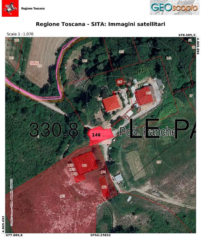 immobile terreno all'asta in Localita' Le Panche via di Cornocchio 9 - 50031 Barberino di Mugello (FI) - 1