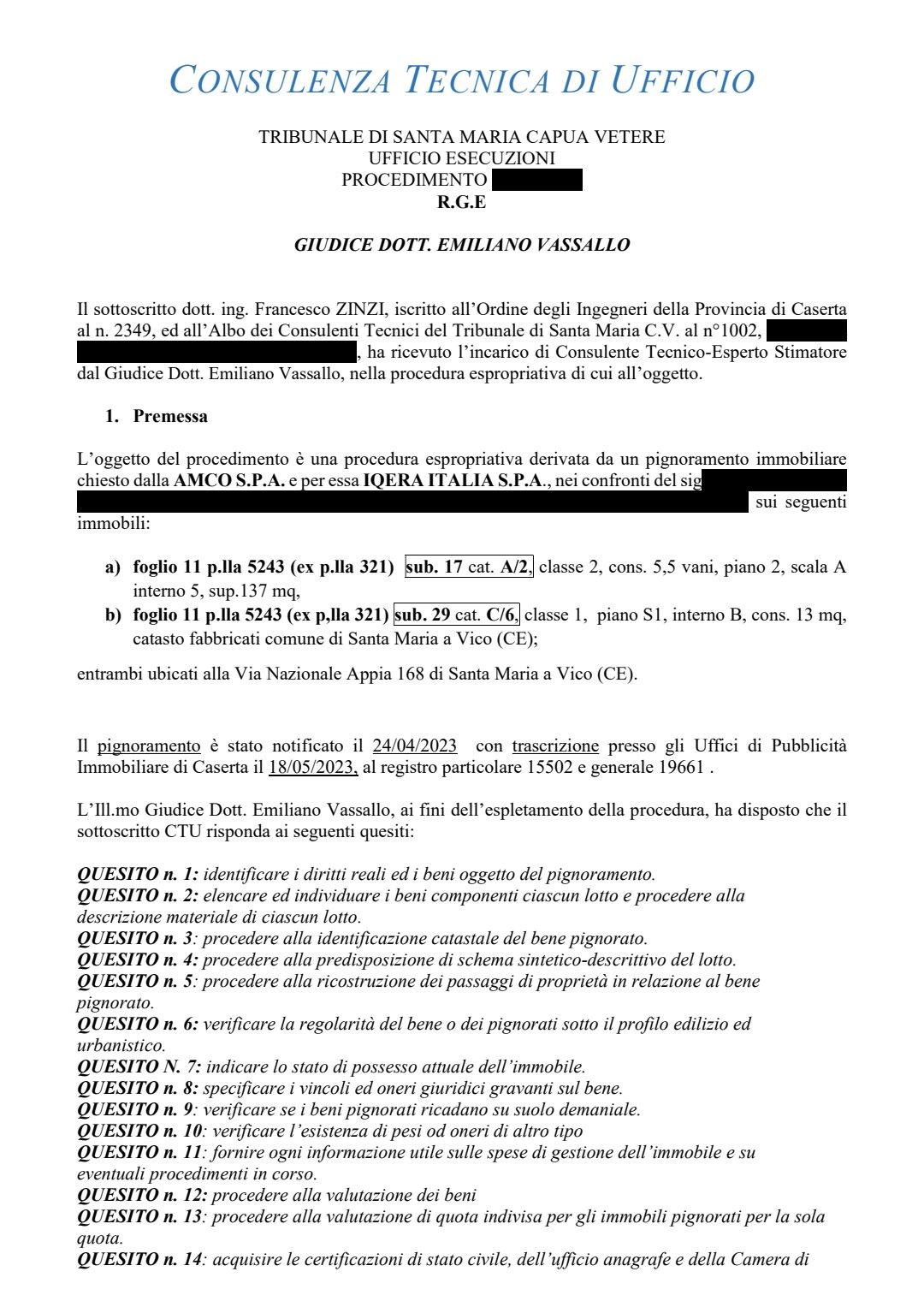 immobile appartamento all'asta in Via Nazionale Appia n168 - 81028 Santa Maria a Vico (CE) - 2