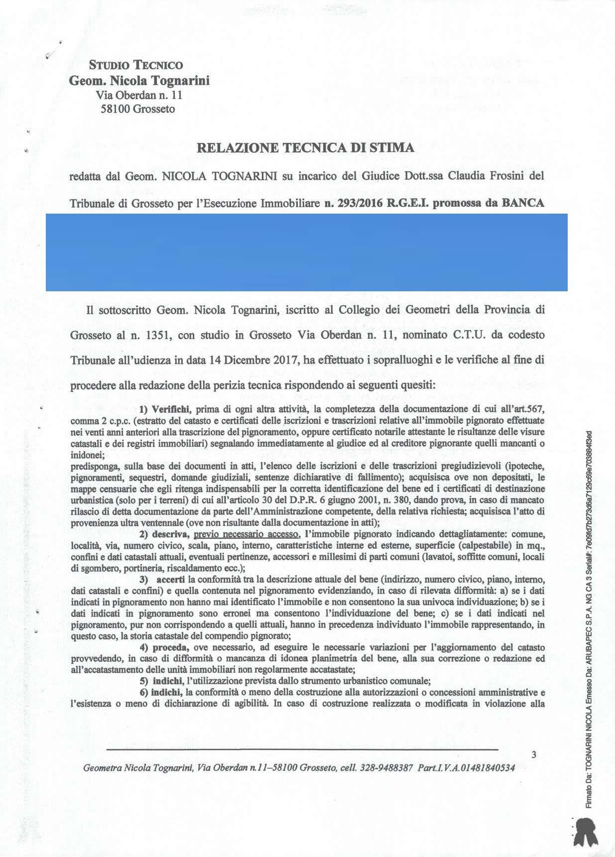 immobile laboratorio all'asta in Via del Turismo n 156 - Follonica (GR) - 4