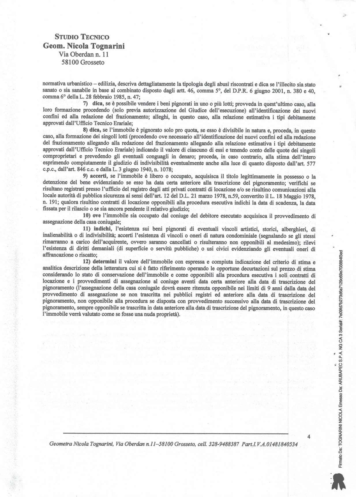 immobile laboratorio all'asta in Via del Turismo n 156 - Follonica (GR) - 5