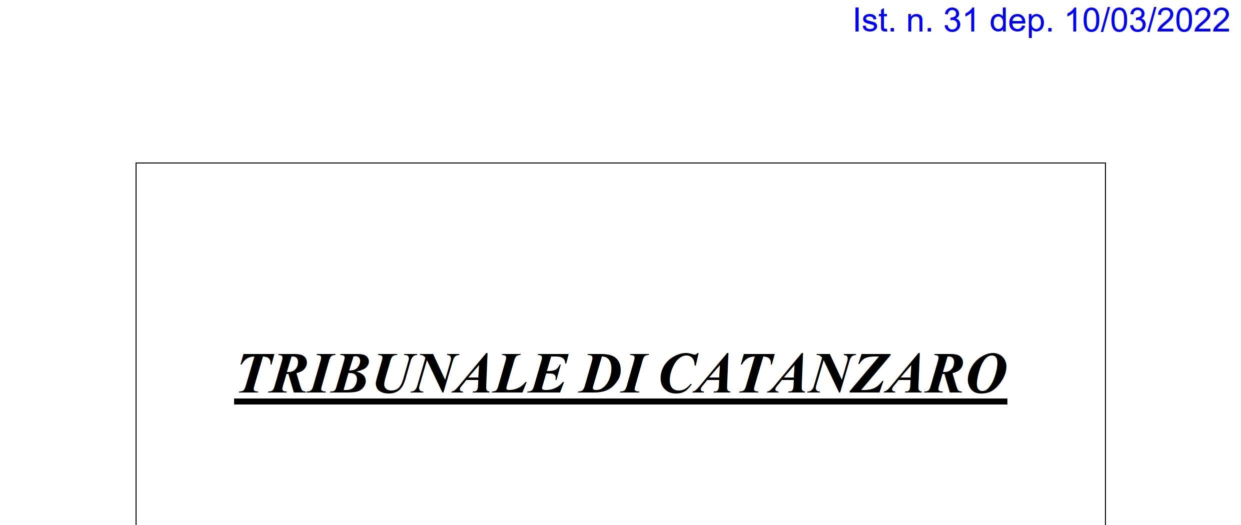 immobile magazzino all'asta in Viale Crotone 118 - 88100 Catanzaro (CZ) - 1
