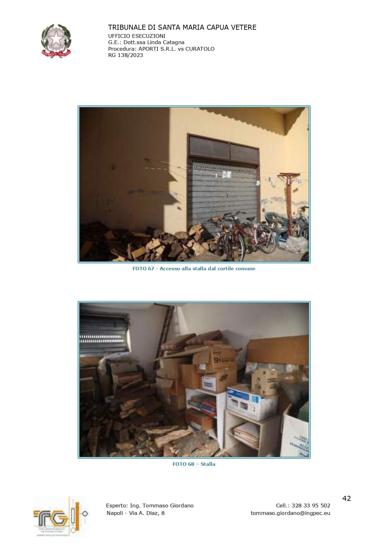 immobile rustico all'asta in via Colangelo n 6 - 81054 San Prisco (CE) - 1