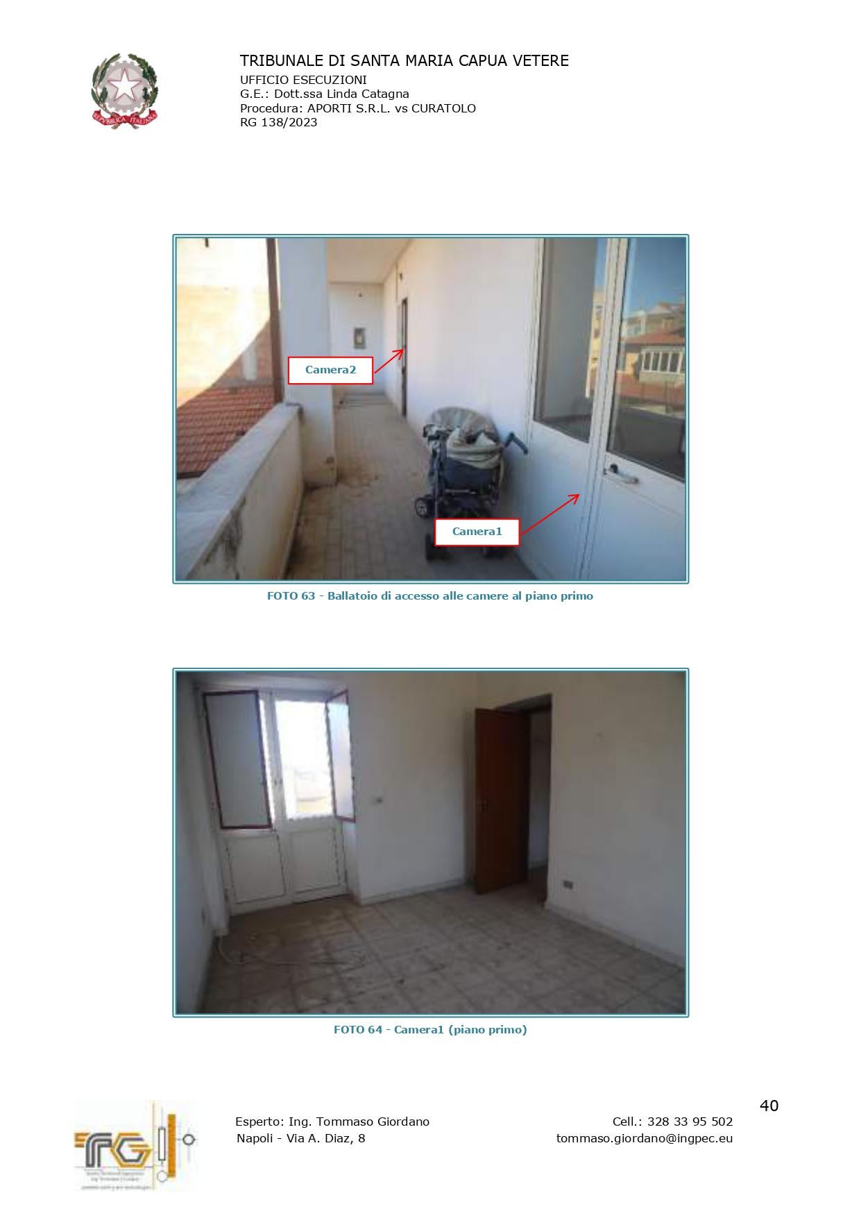 immobile rustico all'asta in via Colangelo n 6 - 81054 San Prisco (CE) - 2