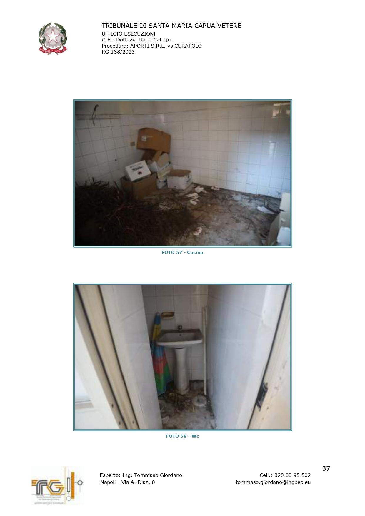 immobile rustico all'asta in via Colangelo n 6 - 81054 San Prisco (CE) - 5