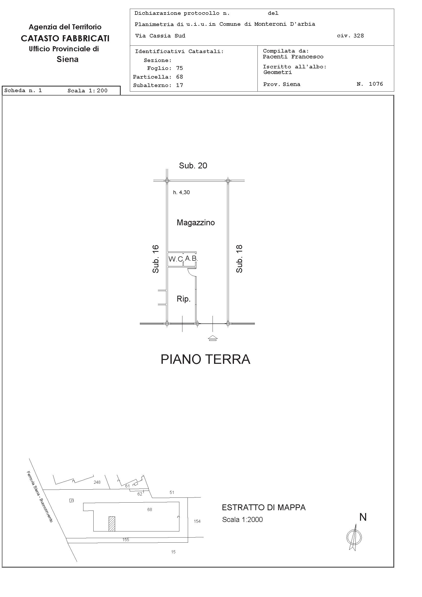immobile magazzino all'asta in Via Cassia Sud, 53014 Monteroni d'Arbia SI, Italia Monteroni D'Arbia, Siena - 4