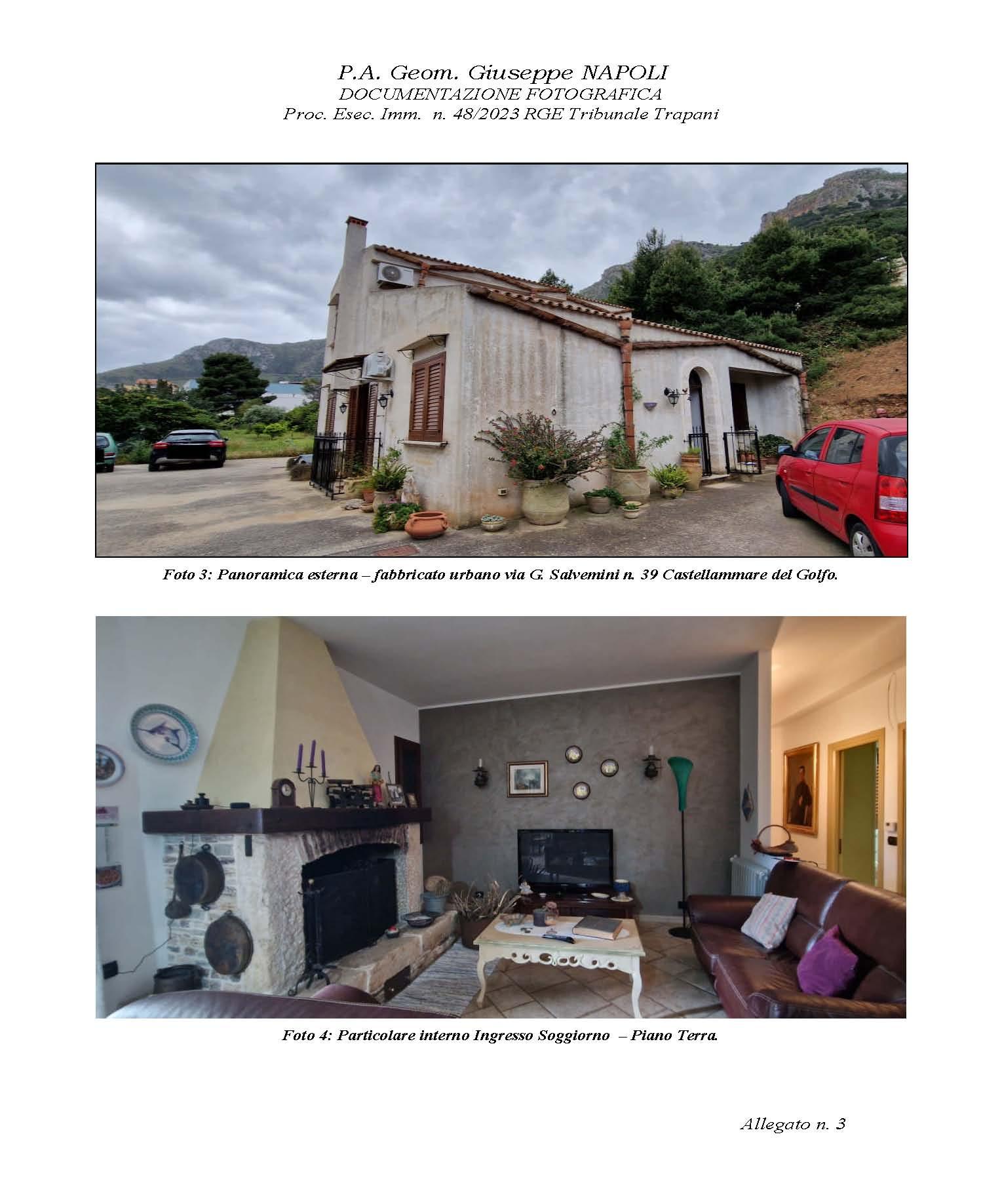 immobile villa all'asta in Via Gaetano Salvemini, 39, 91014 Castellammare del Golfo TP, Italia Castellammare Del Golfo, Trapani - 5