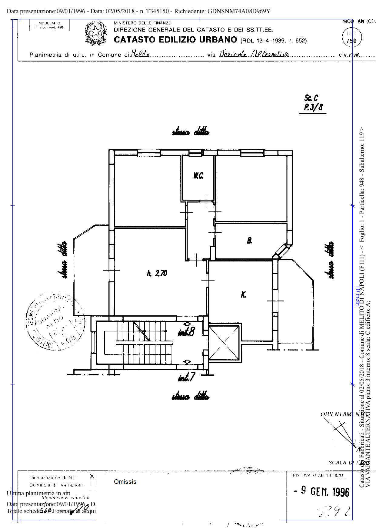 immobile appartamento all'asta in Corso Europa n 57 - 80017 Melito di Napoli (NA) - 3