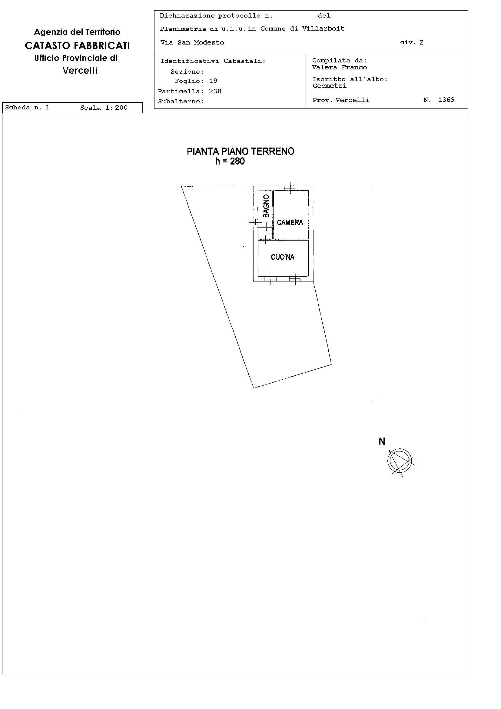 immobile appartamento all'asta in Via S Modesto, 2, 13030 Villarboit VC, Italia Villarboit, Vercelli - 3
