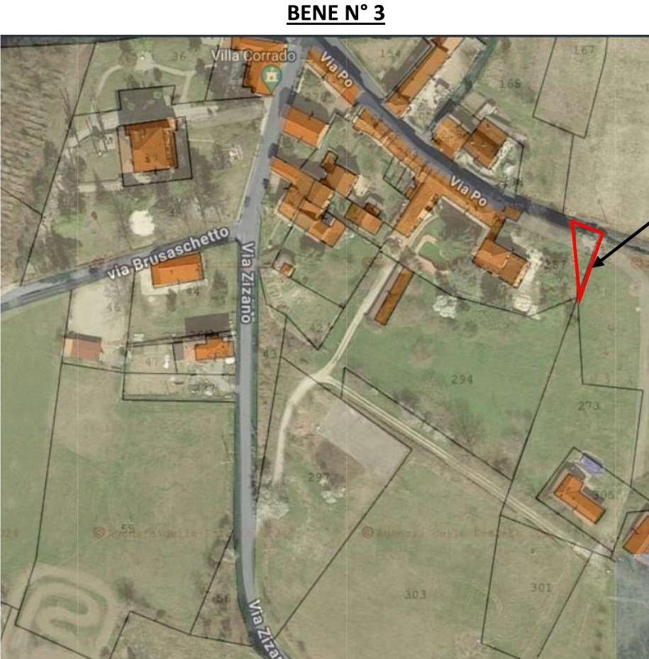 planimetria APPARTAMENTO ALL'ASTA IN VIA ZIZANO SNC - 15020 CAMINO (AL) - 1