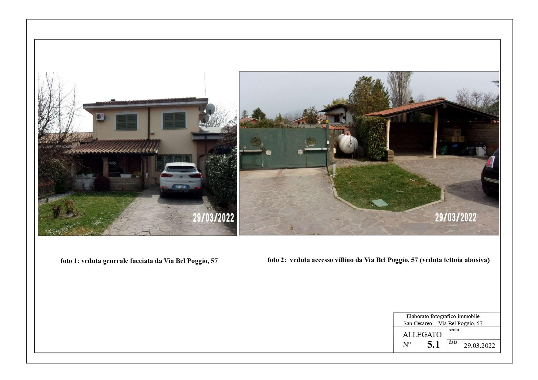 immobile villa all'asta in Via Bel Poggio, 57, 00030 San Cesareo RM, Italia San Cesareo, Roma - 3
