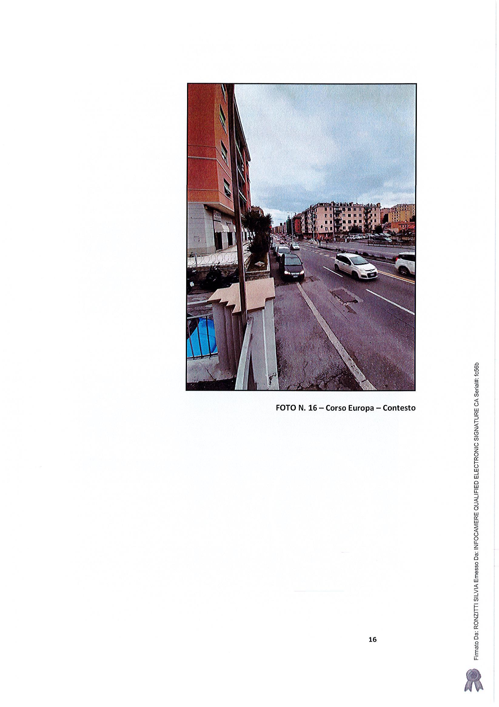 immobile posto auto all'asta in Corso Europa 262 - 16132 Genova (GE) - 1
