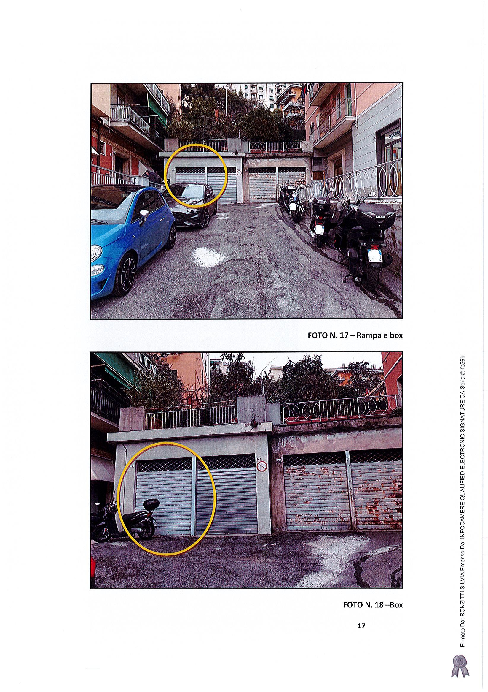 immobile posto auto all'asta in Corso Europa 262 - 16132 Genova (GE) - 2