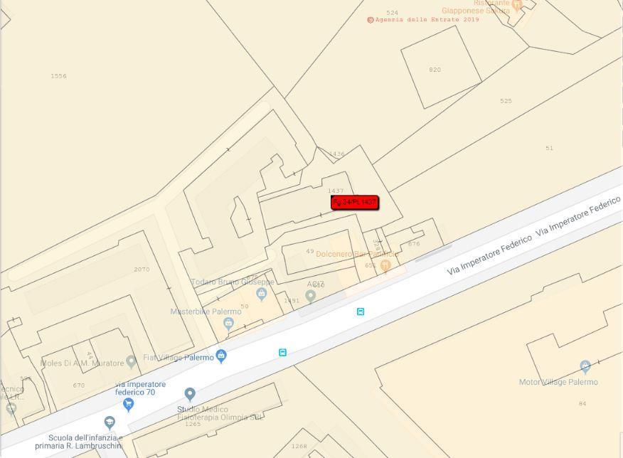 immobile appartamento all'asta in Via Imperatore Federico, 106, 90143 Palermo PA, Italia Palermo, Palermo - 2