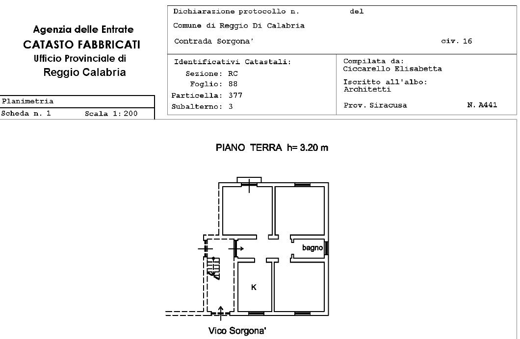 immobile appartamento all'asta in Via Reggio Campi I Tronco, Vico Sorgonà, 14 - 89126 Reggio di Calabria (RC) - 3