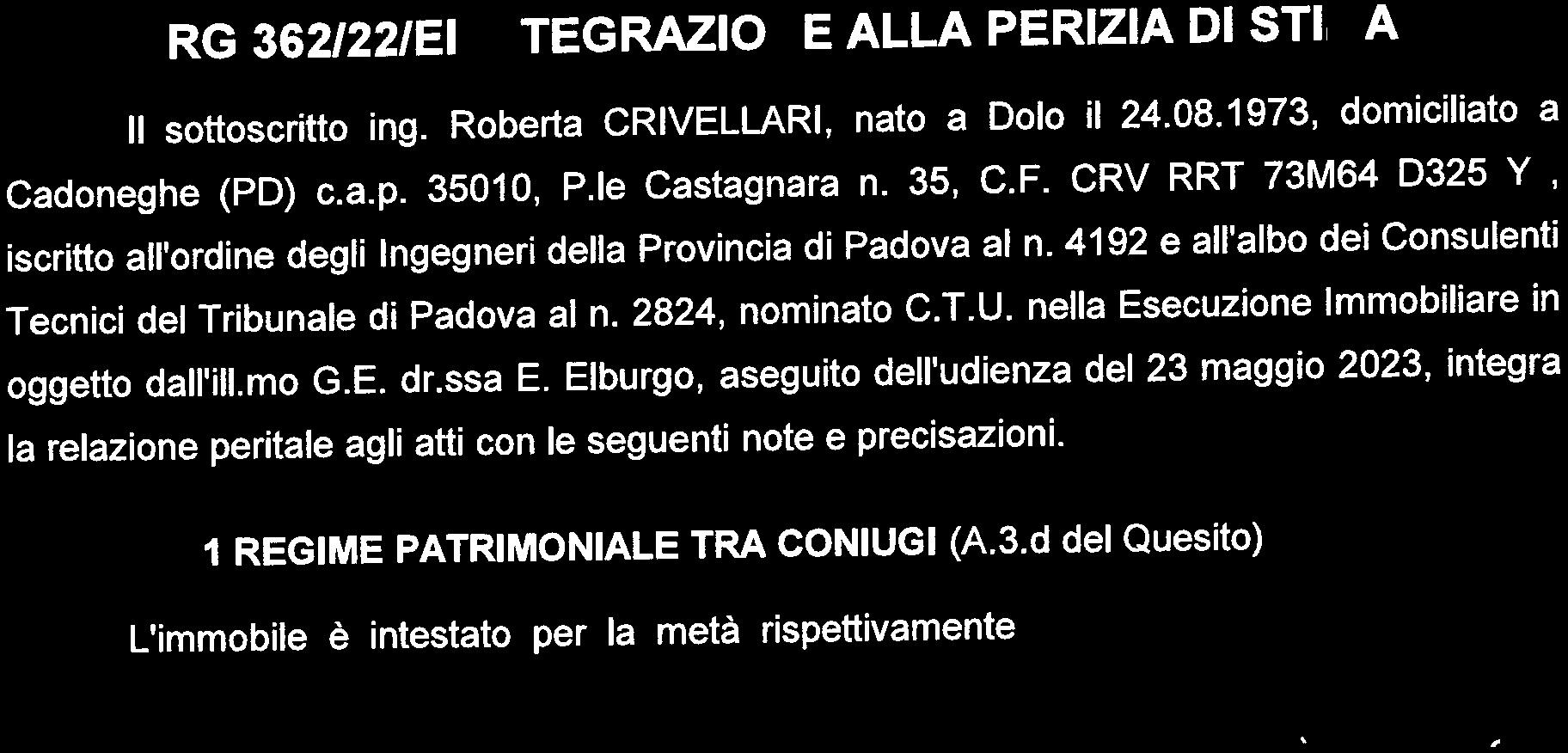 immobile appartamento all'asta in VIA CANTU N 3 - 35010 Cadoneghe (PD) - 4