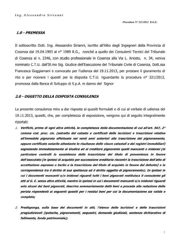 immobile villa all'asta in Contrada Fruscette - 87018 San Marco Argentano (CS) - 2