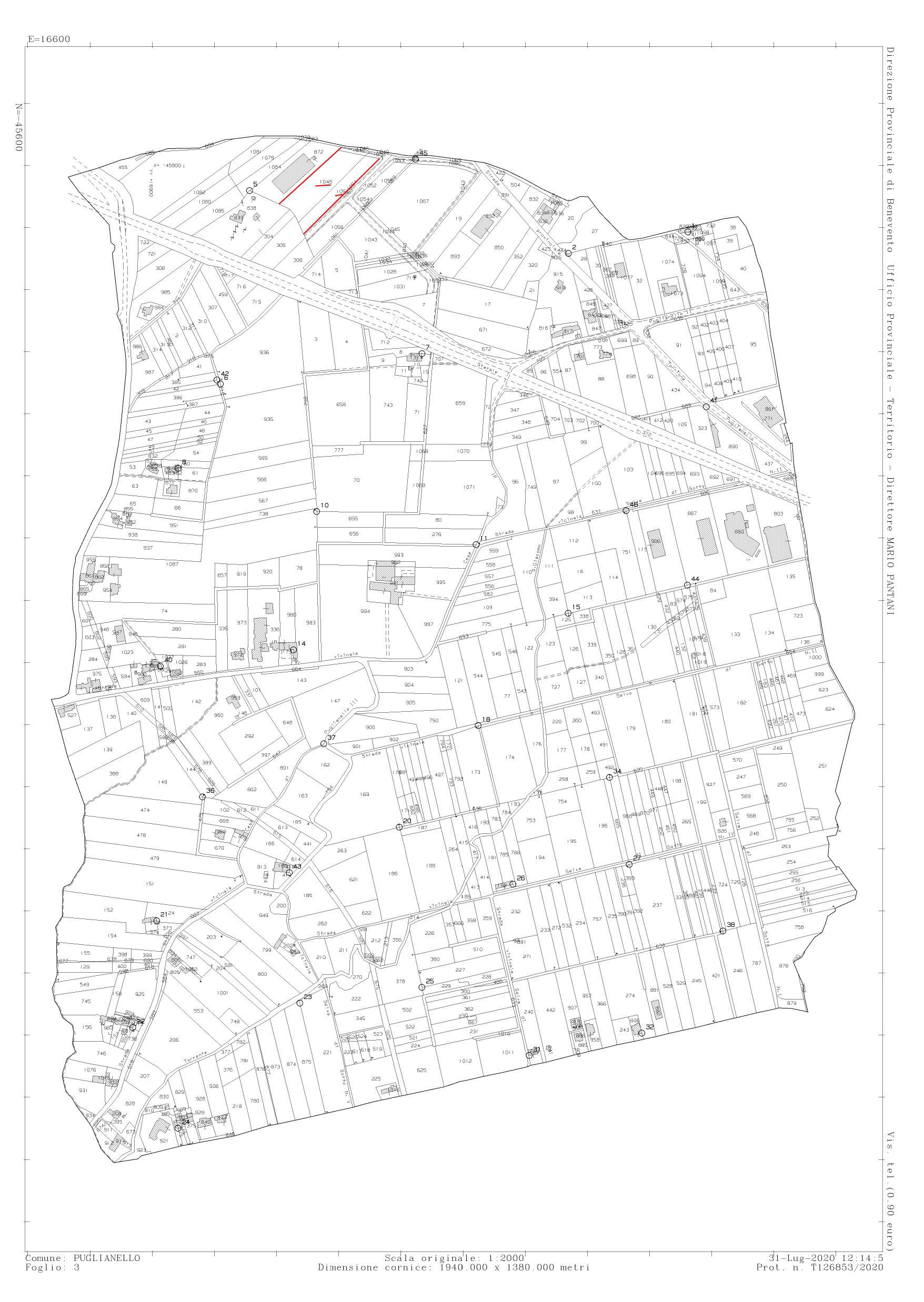 immobile terreno all'asta in 82030 Puglianello, BN, cda Torrioni, Italia - 82030 Puglianello (BN) - 3