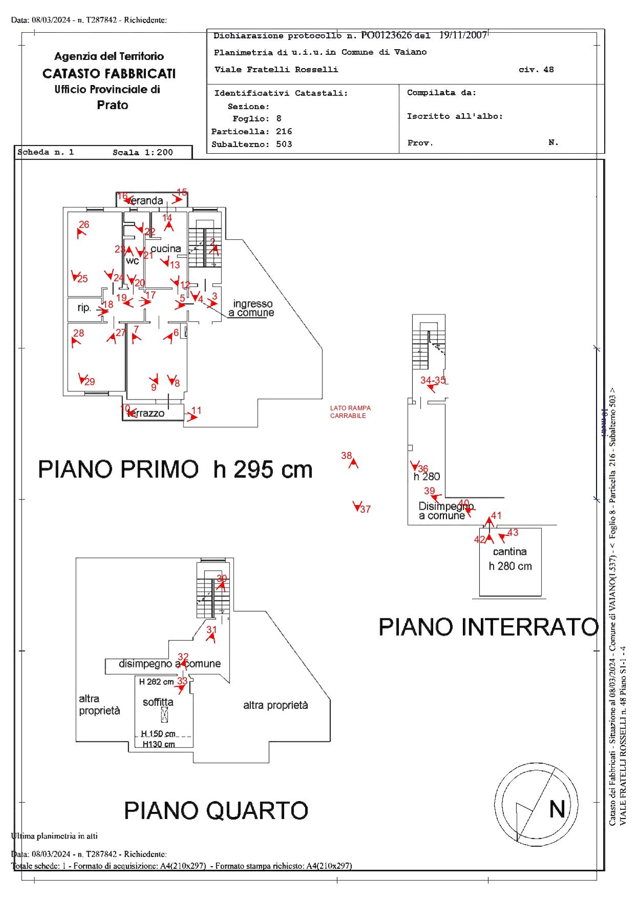 immobile appartamento all'asta in Via Fratelli Rosselli, 48, 59021 Vaiano PO, Italia Vaiano, Prato - 5