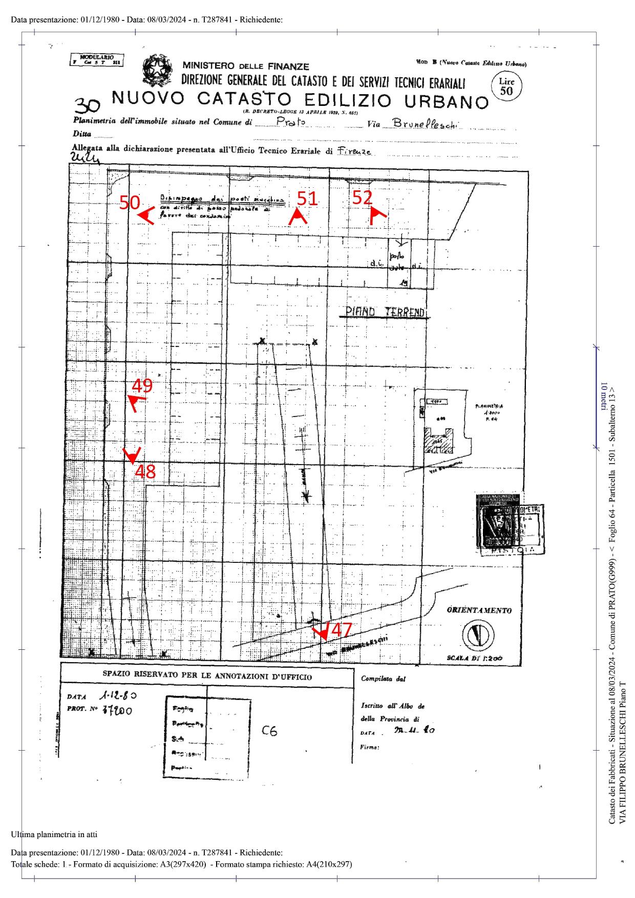 immobile appartamento all'asta in Via Filippo Brunelleschi, 3, 59100 Prato PO, Italia Prato, Prato - 3