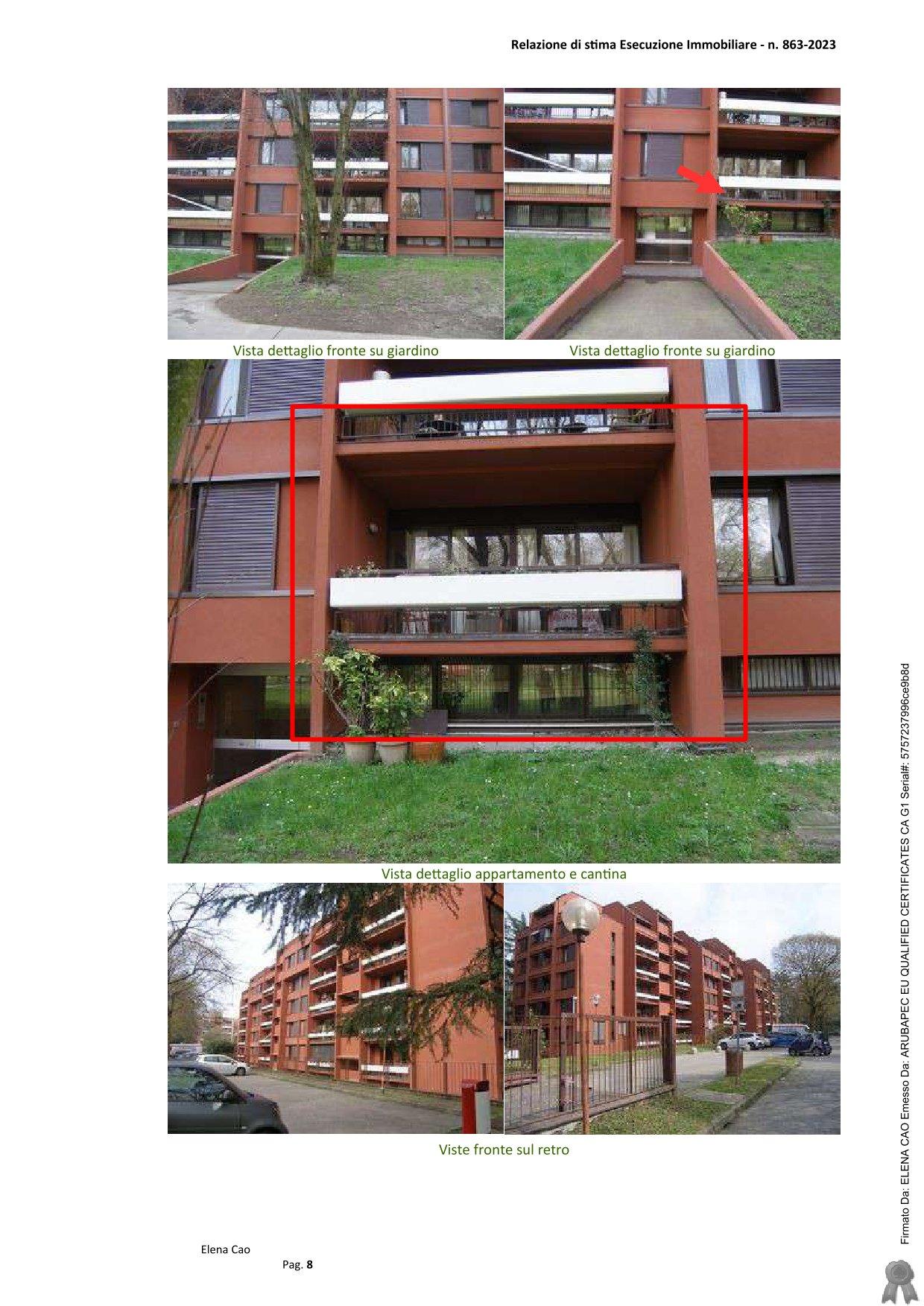 immobile appartamento all'asta in Via Cristoforo Colombo  - 20079 Basiglio (MI) - 4