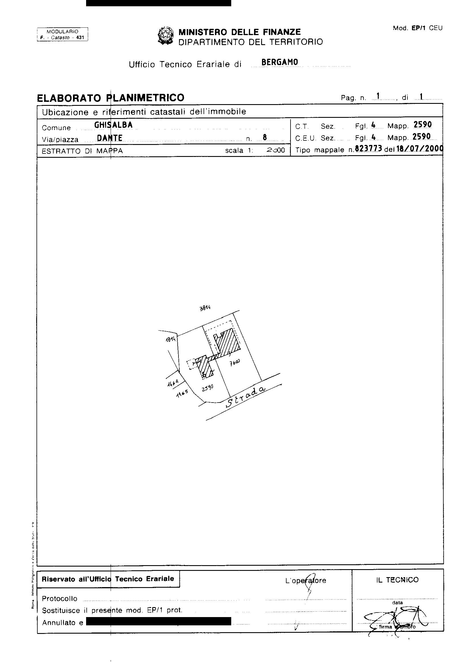 immobile appartamento all'asta in Via Dante Alighieri, 2, 24050 Ghisalba BG, Italia Ghisalba, Bergamo - 2
