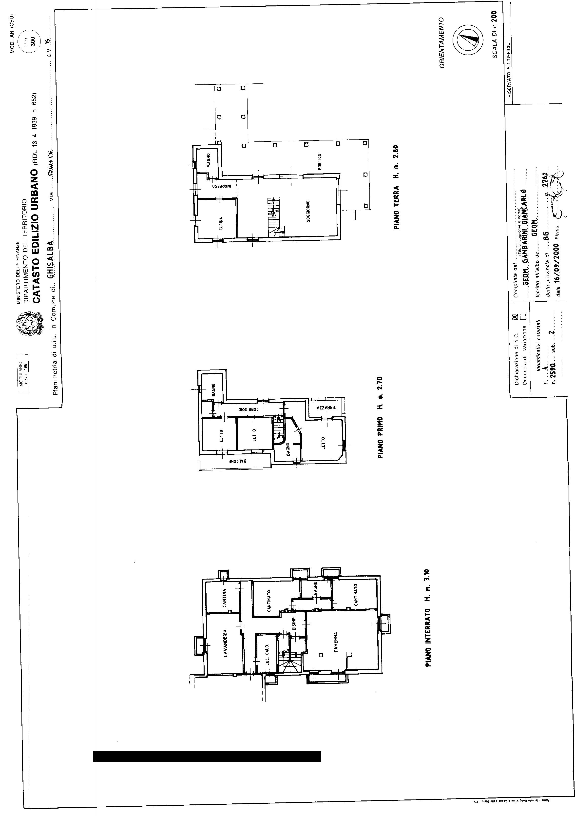 immobile appartamento all'asta in Via Dante Alighieri, 2, 24050 Ghisalba BG, Italia Ghisalba, Bergamo - 5