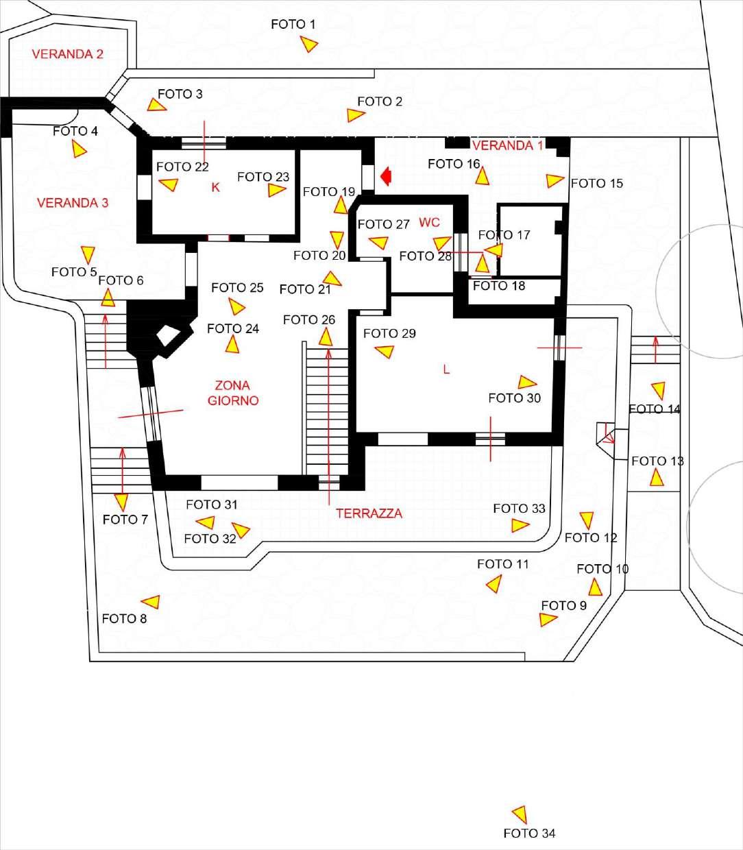 immobile villa all'asta in Via del Timone, 3, 07021 Porto Cervo SS, Italia - Arzachena (SS) - 1