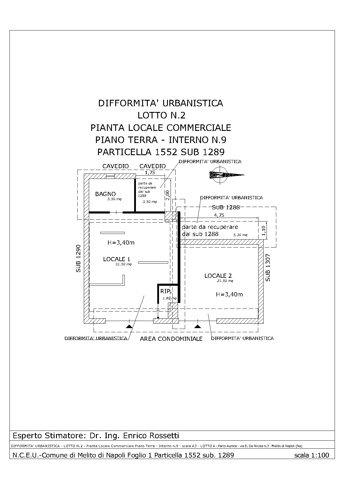 immobile negozio all'asta in Via Enrico de Nicola, 3, 80017 Melito di Napoli NA, Italia Melito Di Napoli, Napoli - 5