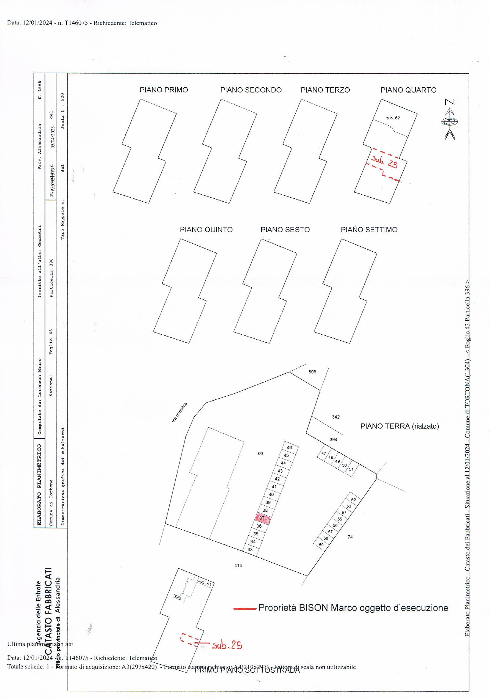 immobile appartamento all'asta in VIALE DE GASPERI 16 - 15057 Tortona (AL) - 4