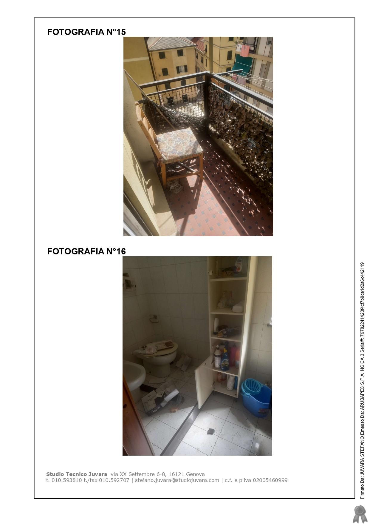 immobile appartamento all'asta in VIA BEZZECCA 3/8 edificio 3, interno 8, piano 4 - 16151 Genova (GE) - 4