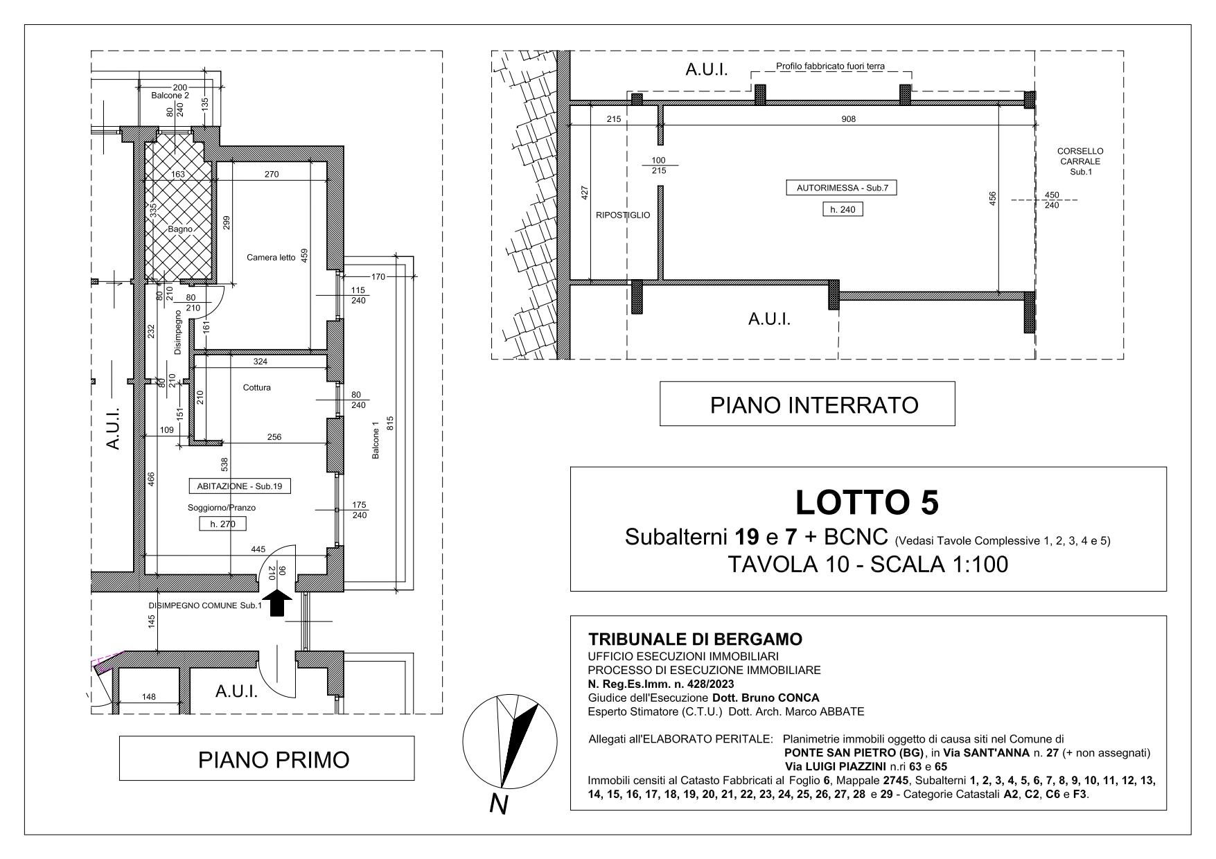 immobile casa singola all'asta in Via Sant'Anna, 27, 24036 Ponte San Pietro BG, Italia Ponte San Pietro, Bergamo - 1