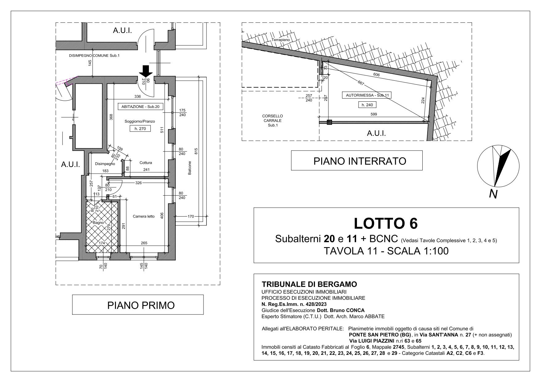 immobile casa singola all'asta in Via Sant'Anna, 27, 24036 Ponte San Pietro BG, Italia Ponte San Pietro, Bergamo - 2
